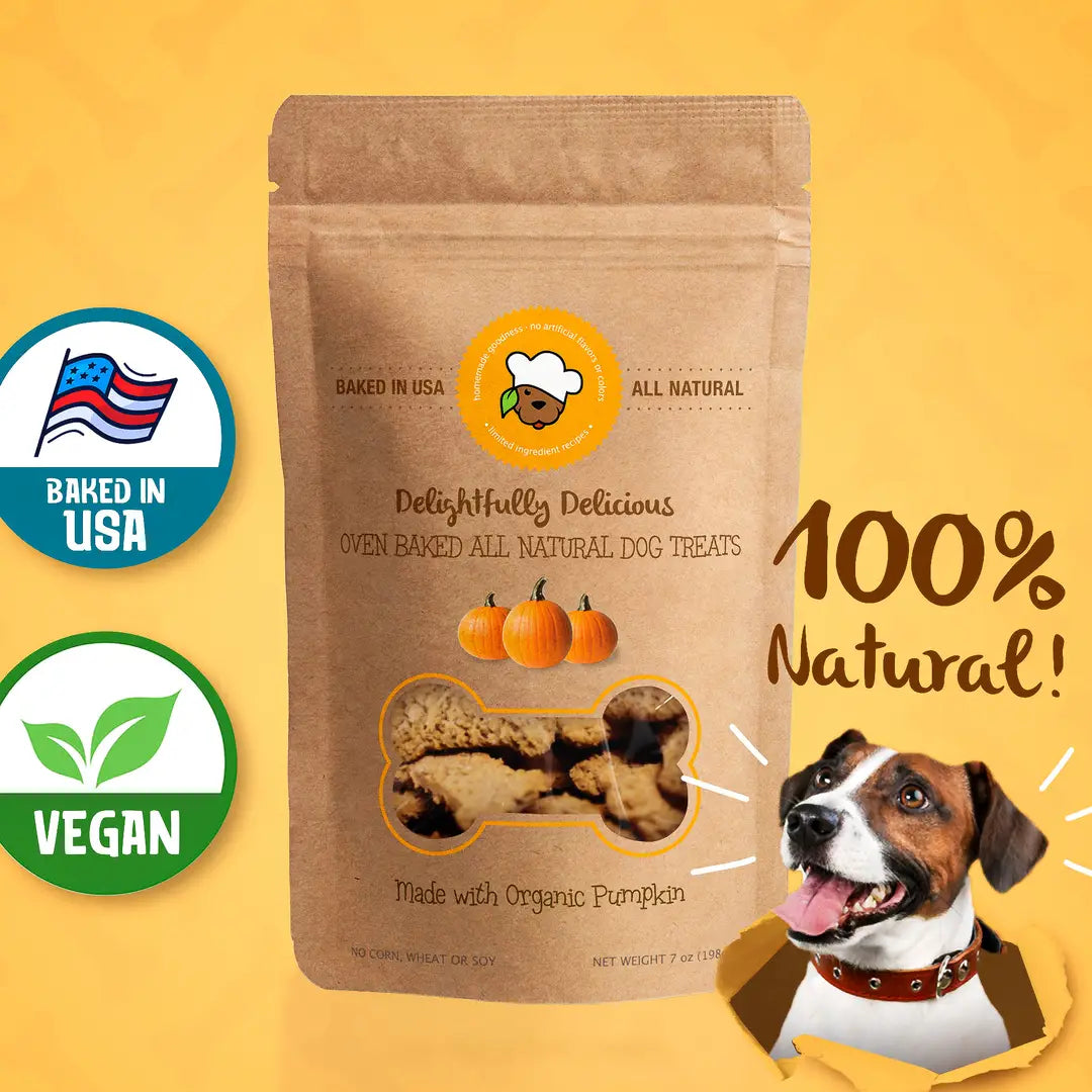 Organic Pumpkin Dog Treats